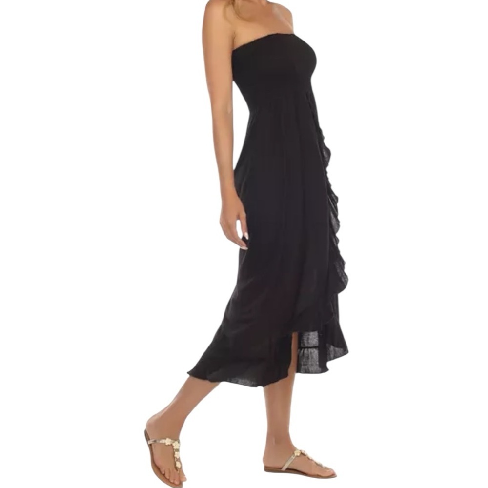 Raviya Black High Low Dress - Picture 4 of 12
